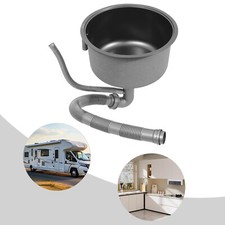 Edelstahl Küchenspüle rund