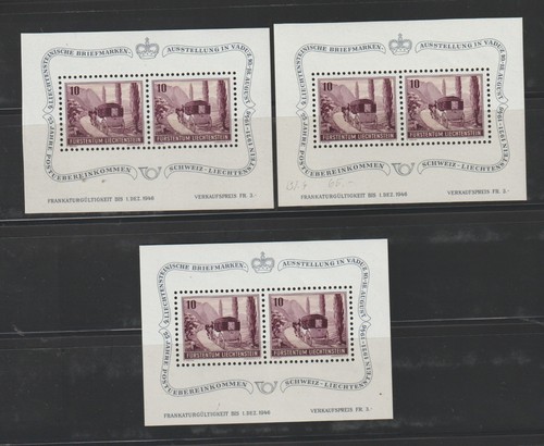 Liechtenstein block vaduz - block, 4