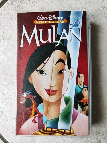 Mulan vhs disney s - vhs,, disney's