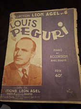 Partition Louis Peguri Piano