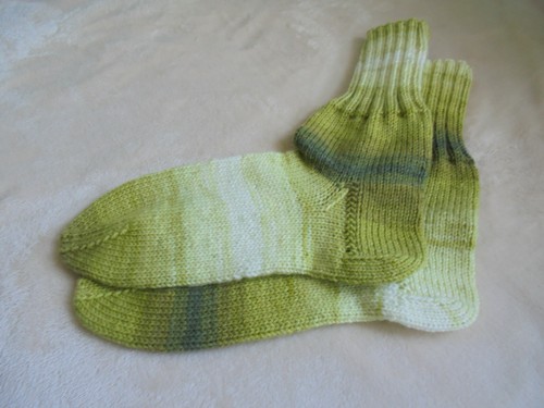 Wollsocken handgestrickt