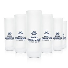 6x Gorbatschow Wodka Platinum