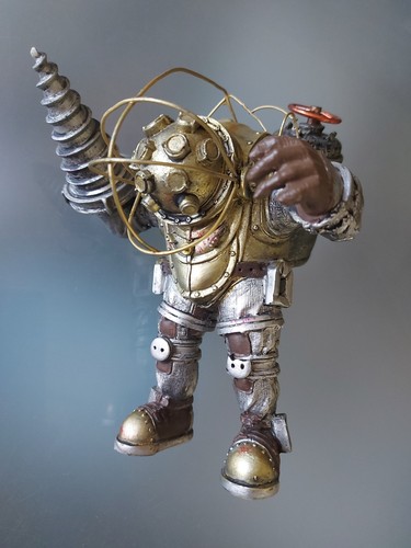 Bioshock big daddy video - bioshock,