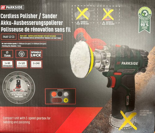 Parkside akku poliermaschine - parkside,