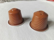 leere Nespresso Kapseln alte Limited Edition Sonderedition rotbraun -  RARITÄT !