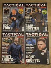 Tactical Gear Magazin Auflage 2018 komplett 4 Hefte - TOP ZUSTAND 