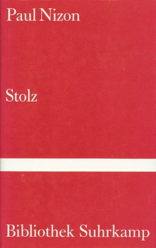 Stolz buch suhrkamp - buch,
