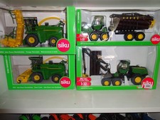 Siku Konvolut John Deere Häcksler Forstmaschinen 1:32