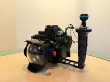 Nauticam NA-LX100 Unterwassergehäuse mit Micro Dome Port – Komplettset