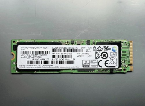 Samsung sm961 512 pcle - 512, gb