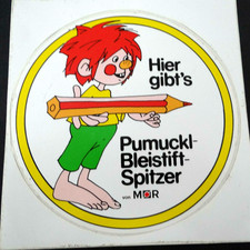 Werbe-Aufkleber Pumuckl