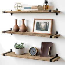 Wandregal Holz 3er Set Wand