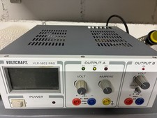 Voltcraft VLP - 1602 Pro Netzgerät Labornetzgerät, gebraucht, mit Messzubehör