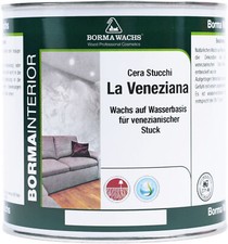 La Veneziana Wachs Venezianischen Stuck Stucco Veneziano Hochglanz 375ml