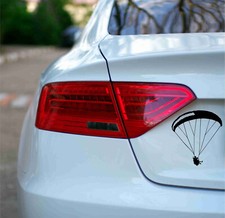 KFZ Aufkleber - Gleitschirmfliegen, Gleitsegeln, Paragliding, Paragleiten