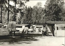 Grossschoenau Sachsen Zeltplatz am Waldbad Camping