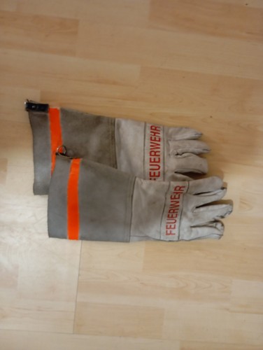 Feuerwehr leder handschuhe - feuerwehr,