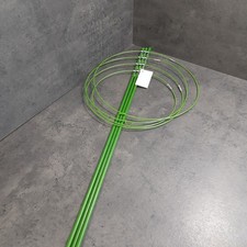 Pflanzenstütze 90cm 4-Ringe 22-30 cm Rankhilfe Staudenhalter Rankstab mit Ring 