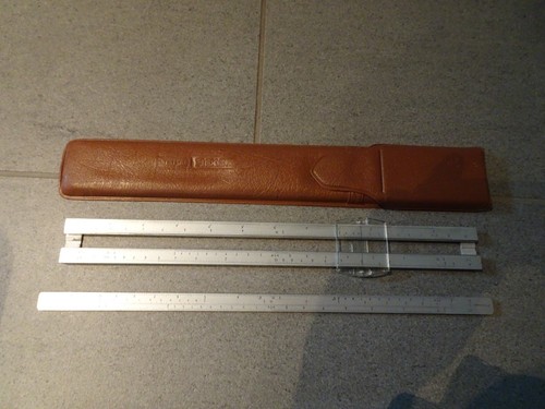 Aluminium rechenschieber side - aluminium,