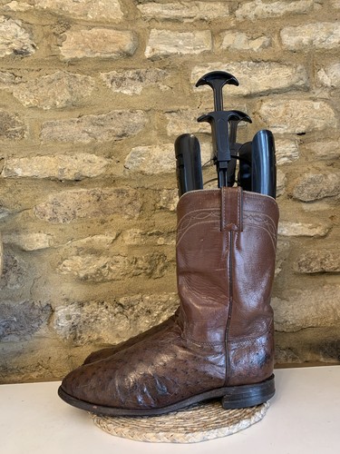 Justin herren braun bestickt - justin,