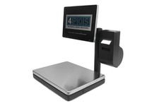4POS POS-213, 13,5" Bedienterminal mit Mettler Toledo Waage FreshWay FW-T 15MI C