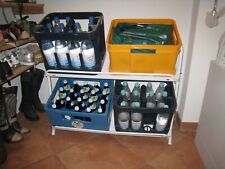 Getränkekistenregal Flaschenregal für 4-6 Kisten freistehend & stabil Kenji