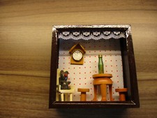 3D Wandbild/Wanddekoration in Form eines Zimmers