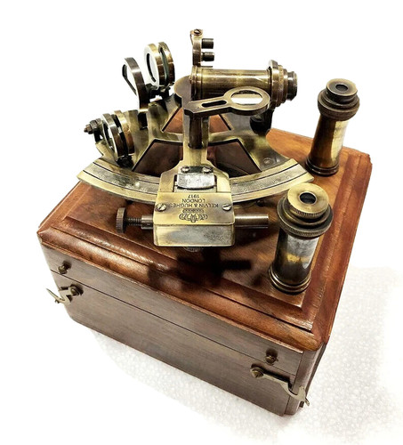 Nautischer sextant vintage - sextant,