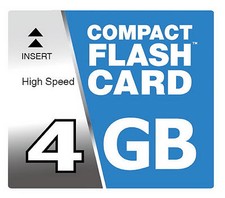4 GB CompactFlash Compact