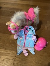Babyborn Pferd mit Zubehör
