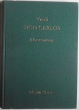 Kurt Soldan, Giuseppe Verdi - Don Carlos. Klavierauszug, Oper in einem Vorspiel