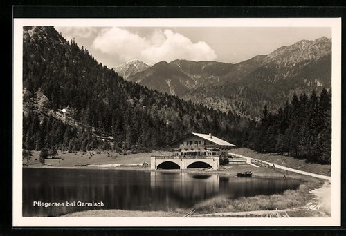 Ansichtskarte garmisch - ansichtskarte,