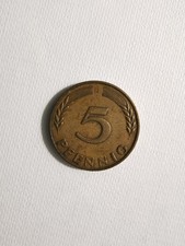 Bundesrepublik Deutschland 5 Pfennig 1950 J