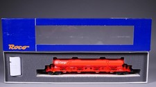 H0 DC Roco 66371 Schwenkdachwagen Tadgs959 DB Cargo in OVP #WA_64