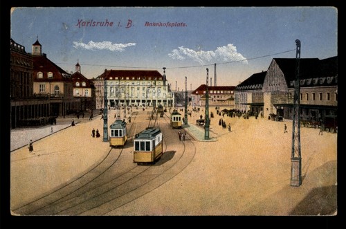 Karlsruhe bahnhof - b., *