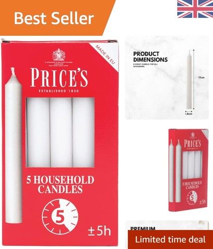 Elegante duftkerzen 5er pack - pack,