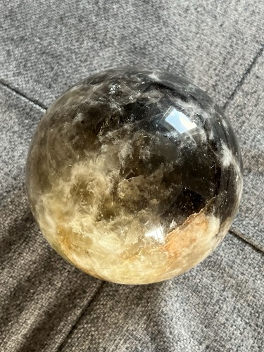 Rauchquarz citrin kugel sphere - rauchquarz,