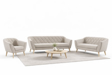 Sofagarnitur 3+2+1 mit Sessel