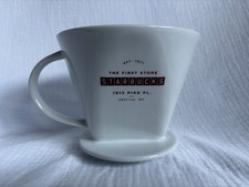 Starbucks Kaffeefilter Keramik - aus 1. Starbucks Store in Seattle - unbenutzt