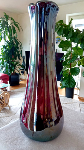 Große glas vase murano - große, -murano-