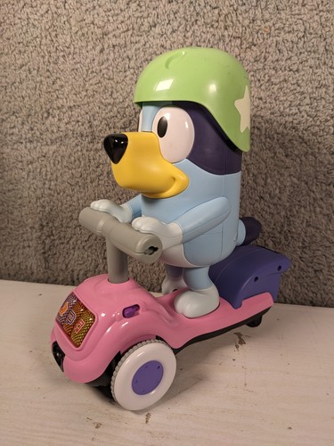 Vtech bluey dog scooter - bluey, time