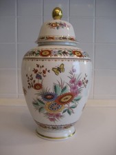 Große (30,5 cm)  Porzellan Deckelvase / Urnenvase Vohenstrauss Johann Seltmann