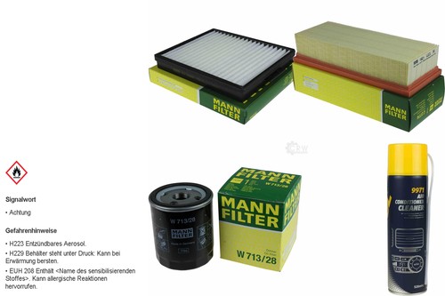 Mann filter filtersatz mannol - mann-filter,