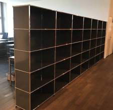 USM Haller Schrankwand, Sideboard, hightboard, lowboard,  schwarz, Weiss,wie neu