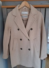 NEU: Caban Kurzmantel von Marc O'Polo, Wolle, beige in Größe 32
