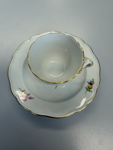 Meissen kaffeetasse untertasse - meissen,