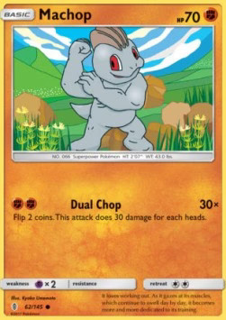 Pokémon machop gri common - pokémon,