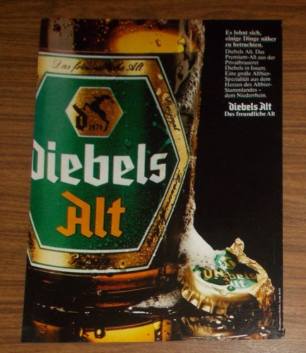 Seltene werbung diebels - seltene,