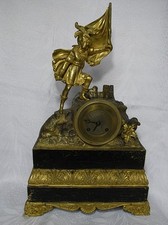 BIEDERMEIER KAMINUHR - PENDULE FRANKREICH UM 1860