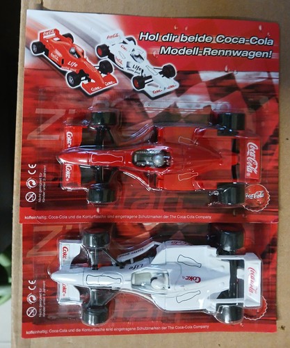 Modell rennwagen coca cola - rennwagen,